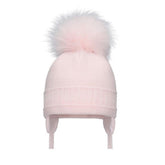 Pom Pom Envy Single Cable Hat Pink